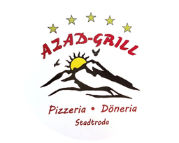 Azad Grill Stadtroda logo.